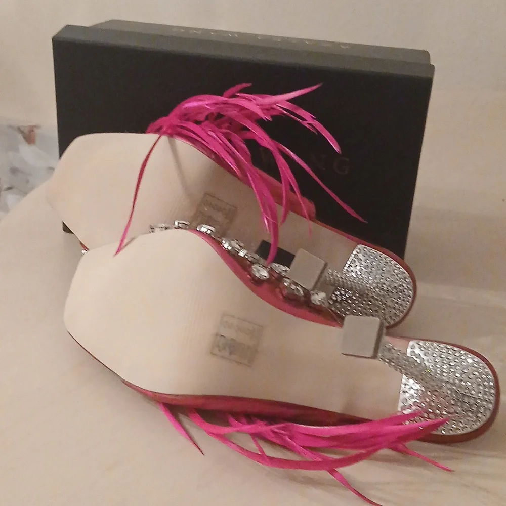 Pink Embellished Heels